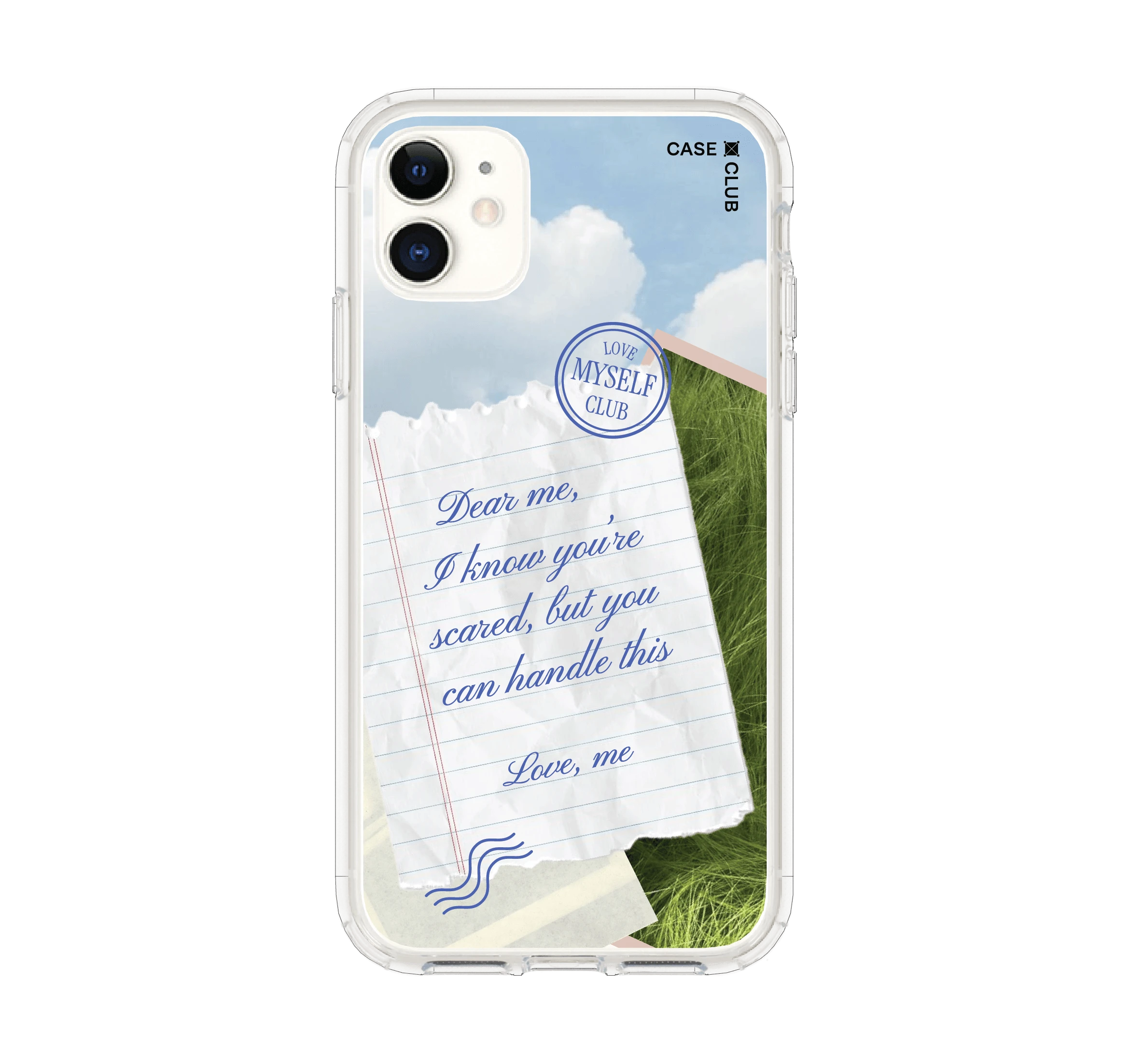 เคสใส iphone 11 โน้ตให้กำลังใจ